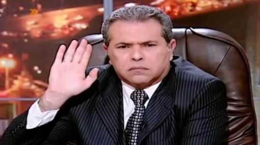 حلقة برنامج توفيق عكاشة على قناة المصارع 24/2/2013