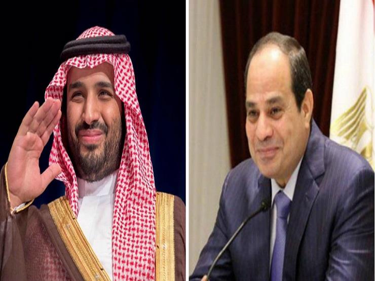 بالصور| السيسي يستقبل ولي العهد وبرفقته عدد من كبار المسؤولين السعوديين