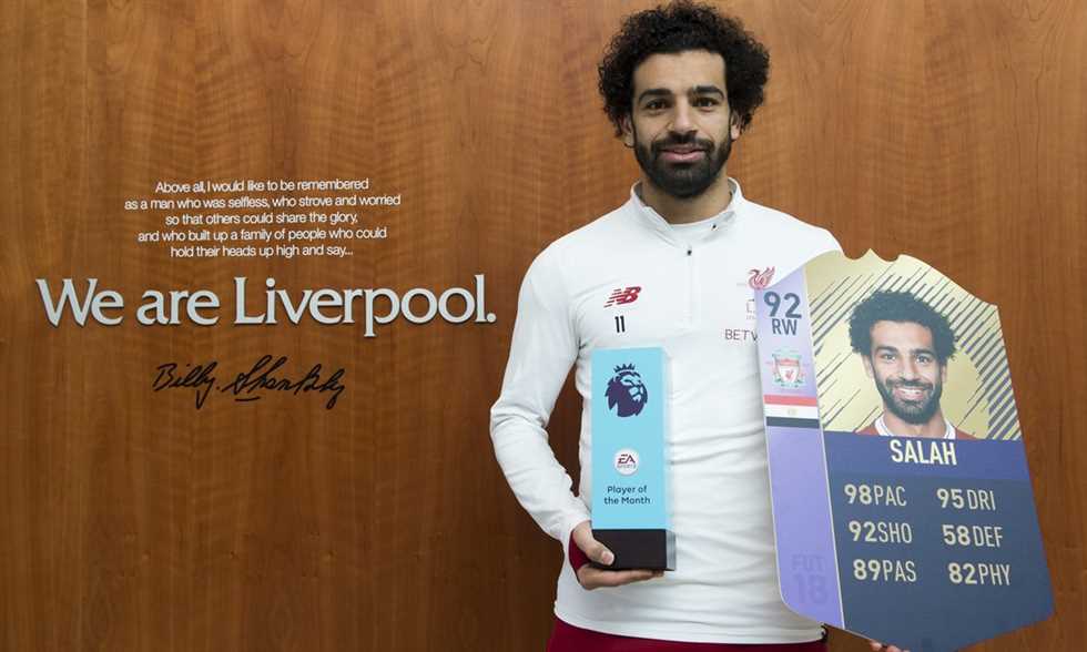 جائزة جديدة لمحمد صلاح في الدوري الانجليزي .. انجاز جديد يضاف لسجله