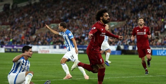 أول تعليق من «محمد صلاح» بعد عودته للتهديف بمواجهة «ليفربول وهيدرسفيلد»