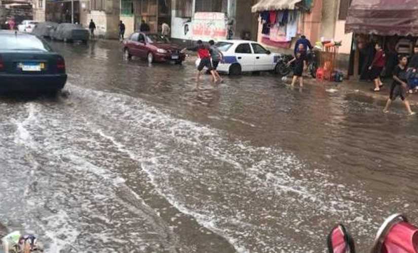 عاجل| أمطار غزيرة ورياح وعواصف تجتاج بعض المحافظات منذ قليل ورفع درجة الاستعداد للحالة القصوى