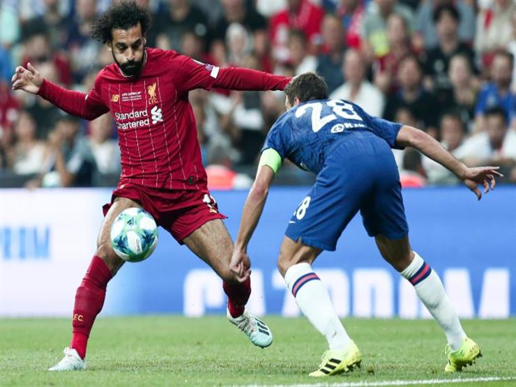 «محمد صلاح» يكتب التاريخ مع نادي ليفربول بعد الفوز بمباراة السوبر منذ قليل أمام تشلسي