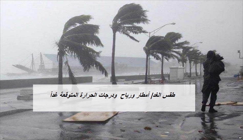 التنبؤات الجوية تكشف تفاصيل طقس الغد وفترة التقلبات المناخية: «نشاط للرياح وأمطار غزيرة ودرجات الحرارة المتوقعة»