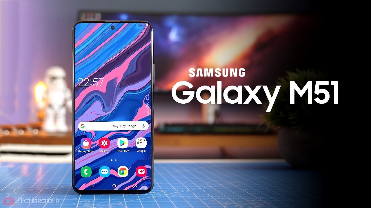 سامسونج تستعد لطرح هاتف Galaxy M51 المتوسط ومقطع فيديو يكشف عن شكل الهاتف