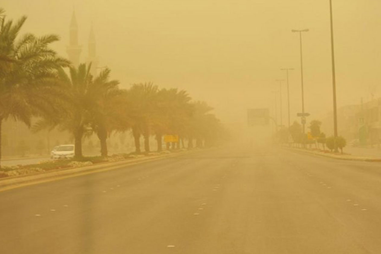 الارصاد تعلن موعد موجه جديدة من حالة عدم الاستقرار في الأحوال الجوية ورياح مثيرة للرمال والاتربة تصل لحد العاصفة