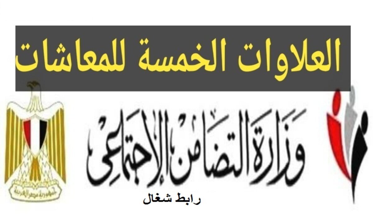 لينك شغال.. الاستعلام عن العلاوات الخمس للمعاشات 2020 بالرقم التأمينى nosi.gov.eg وزارة التضامن الاجتماعي رسميا