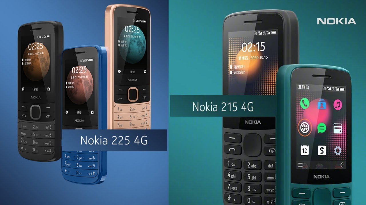 نوكيا تُعلن عن هاتفها الجديد Nokia 225 4G و Nokia 215 4G