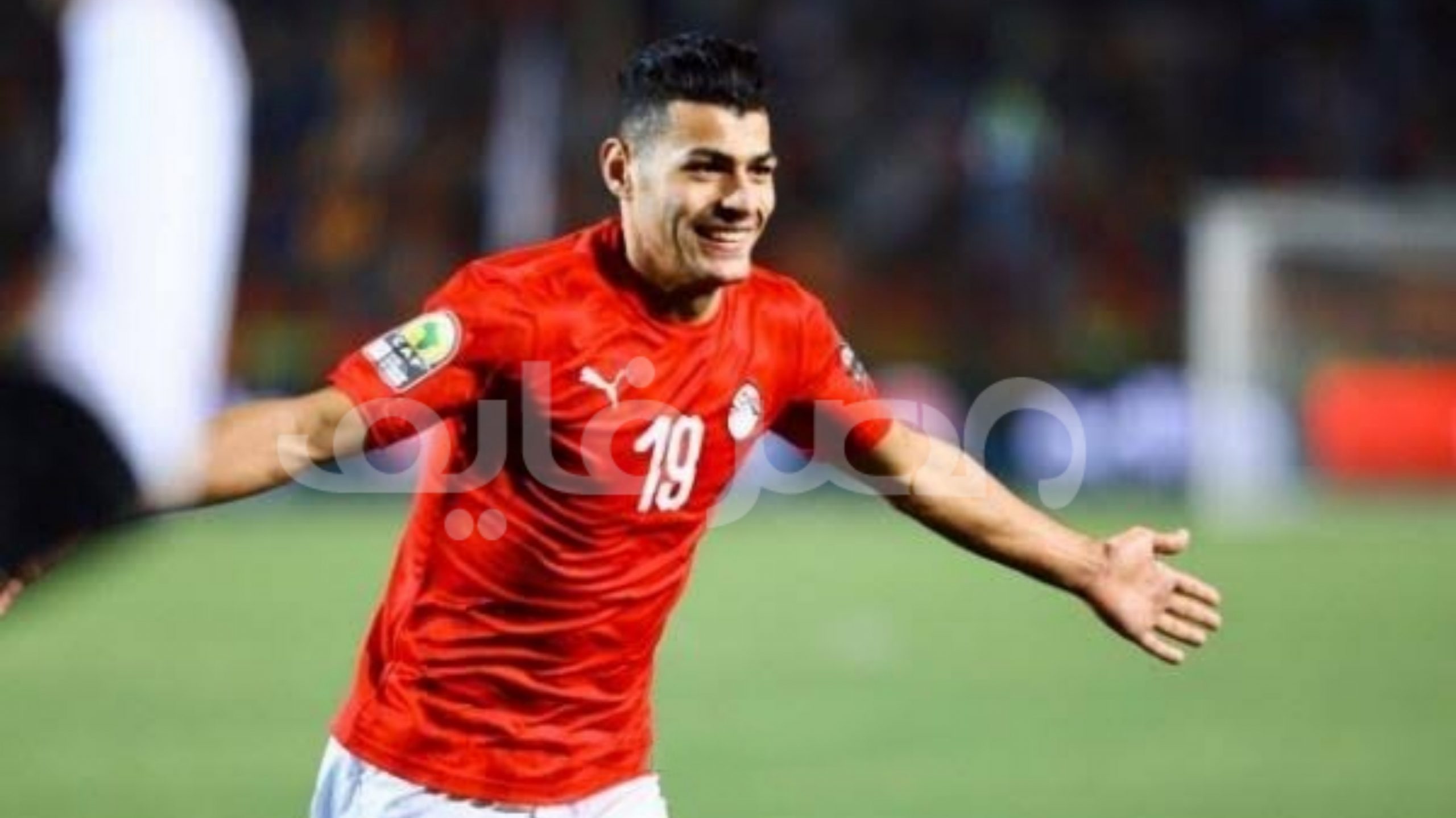 إيقاف عبدالرحمن مجدي لاعب منتخب مصر الأولمبي