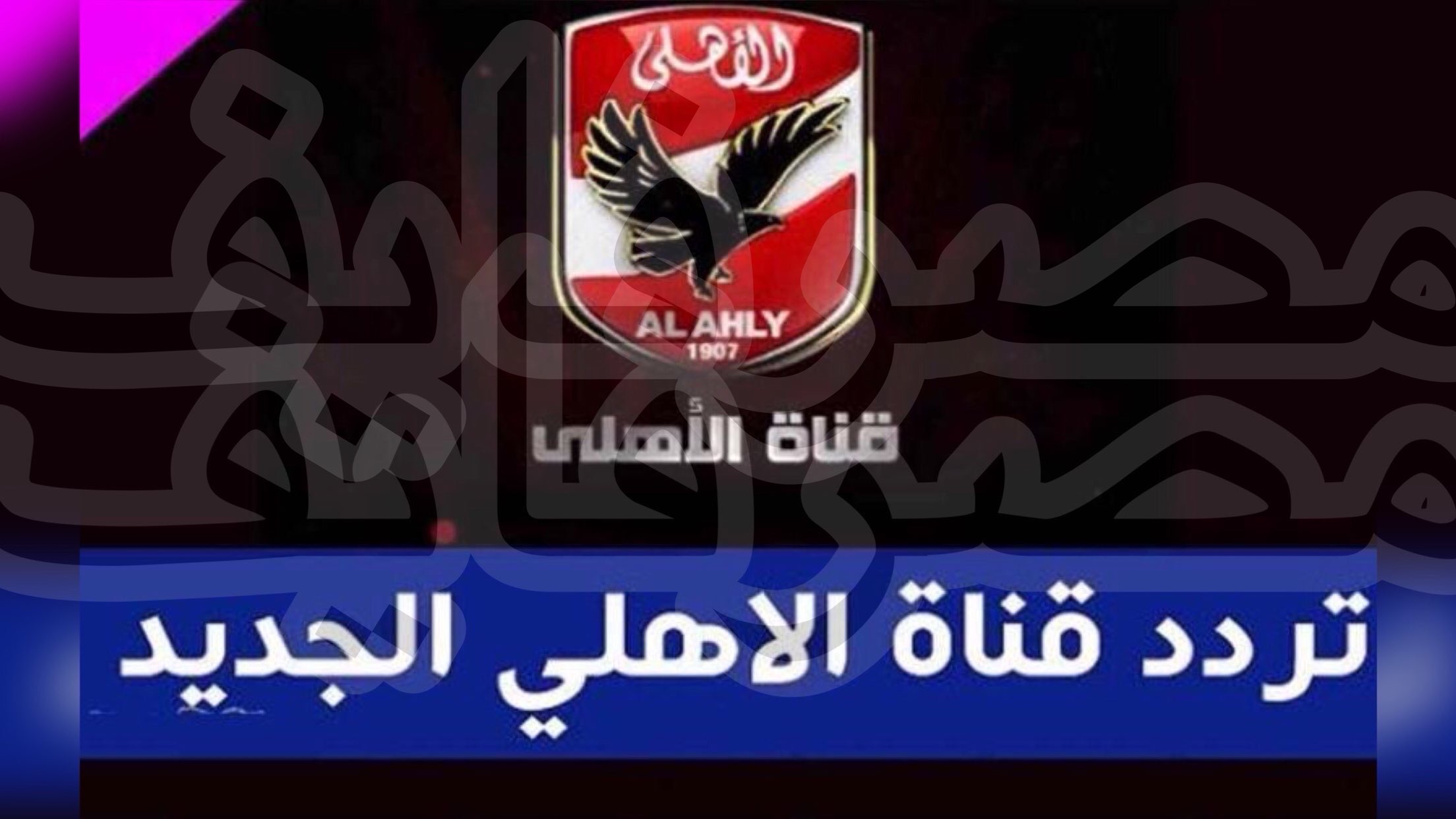 اضبط تردد قناة الاهلي الجديد 2021 لمتابعة مواجهة المقاولون مباشر