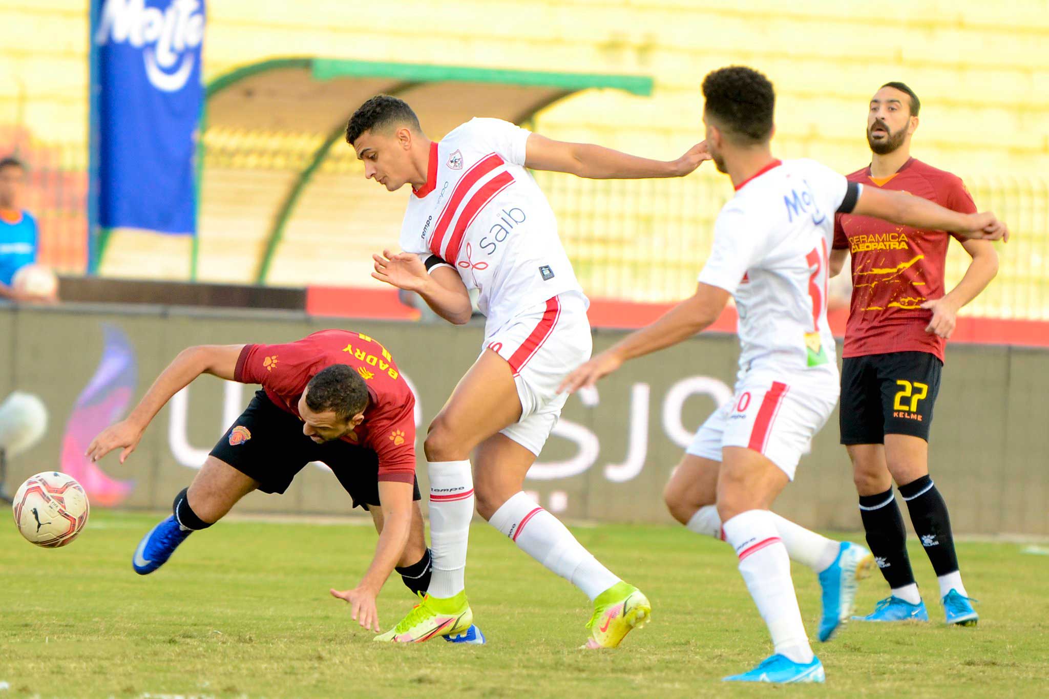 الزمالك يفوز بصعوبة على سيراميكا كليوباترا بهدف مصطفى فتحي بالدوري المصري