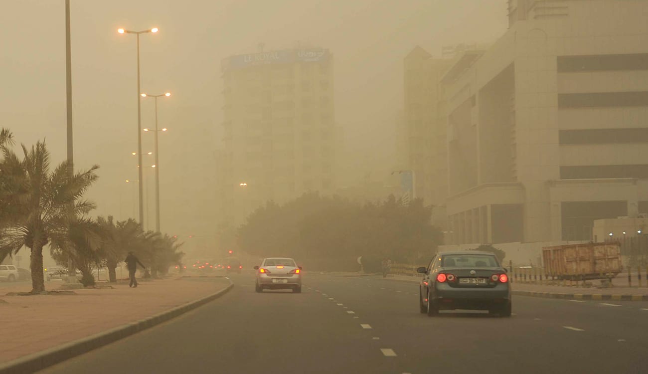 الأرصاد تصدر بيان تحذيري عن حالة الطقس المتوقعة خلال ال48 ساعة المقبلة لأصحاب الأمراض الصدرية