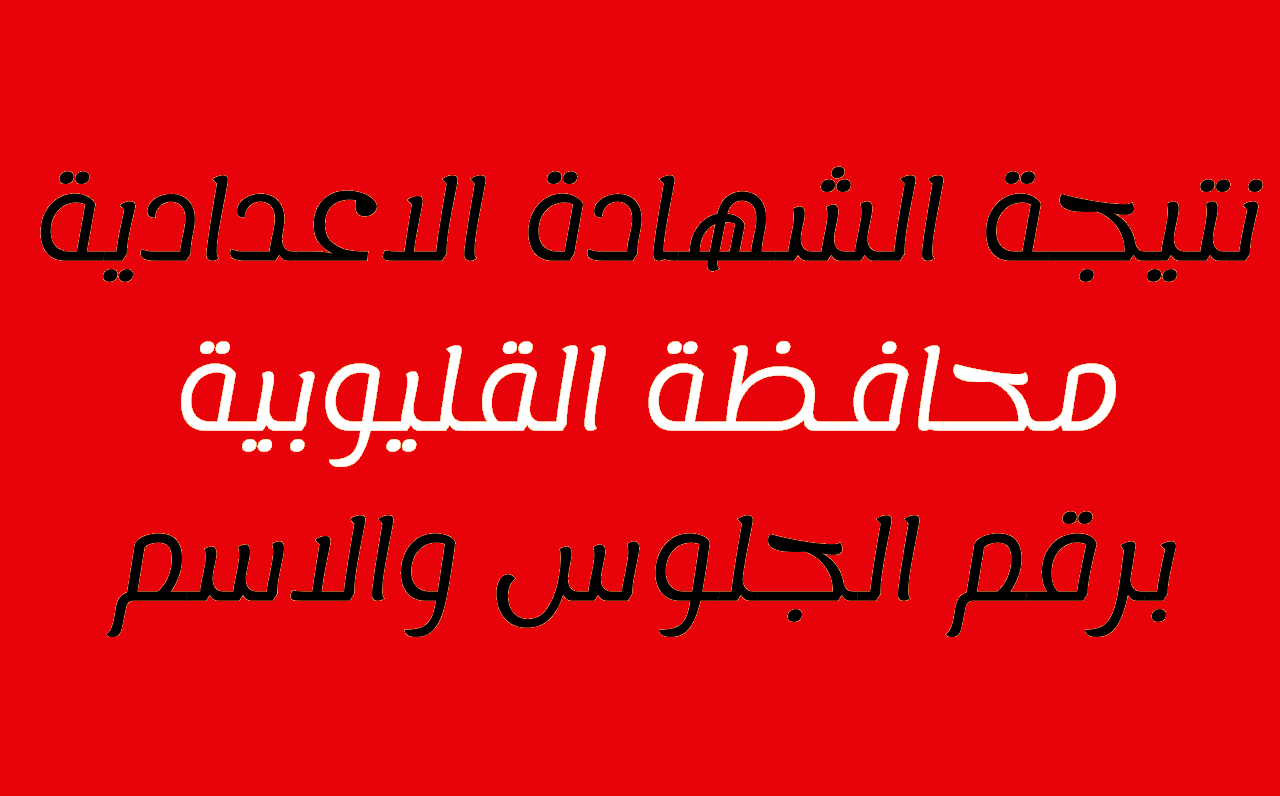 VETO ظهرت: نتيجة الشهادة الاعدادية محافظة القليوبية 2024 برقم الجلوس والاسم بوابة فيتو