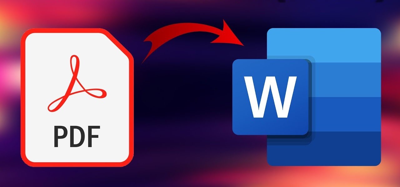 كيفية التحويل من PDF إلى Word بكل سهولة