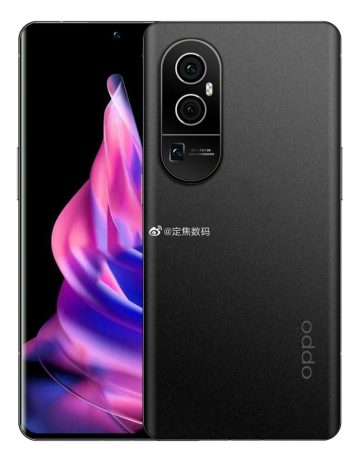 تسريبات هاتف Oppo Reno 10 Pro Plus تكشف عن التصميم وخيار اللون الأسود اللامع  والمزيد