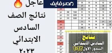 لينك نتائج الصف السادس الابتدائي في العراق 2023 وخطوات الاستعلام