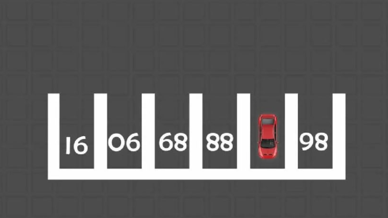 خداع بصري..اعثر على الرقم في مكان وقوف السيارات في 6 ثوانٍ