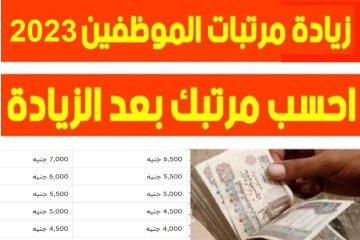 بدء صرف مرتبات العاملين بالدولة بالزيادة الجديدة.. احسب هتقبض كام بعد الزيادة